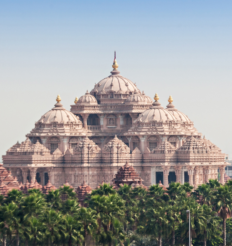 Pure White Marble Temple
